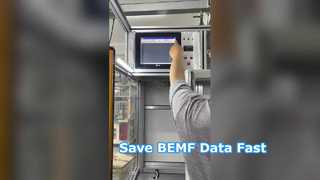 Как сохранить данные тестирования станции BEMF
